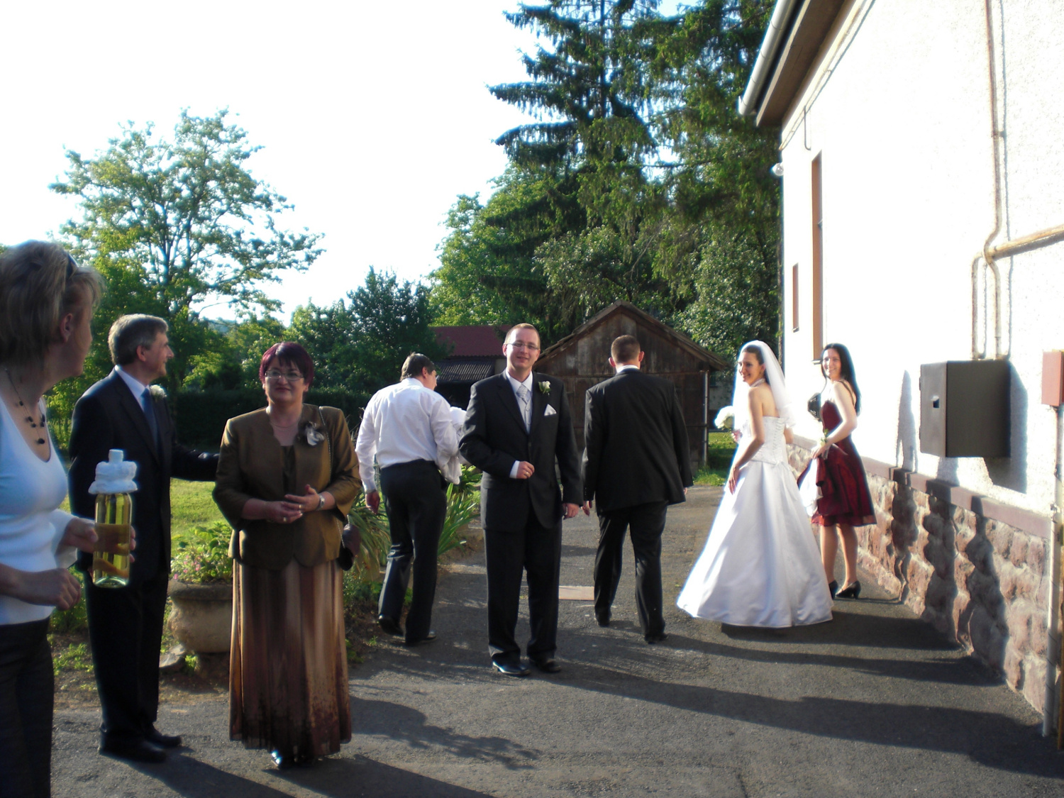 Ökumenikus esküvő Zalaszentgróton, 2005. május 9.